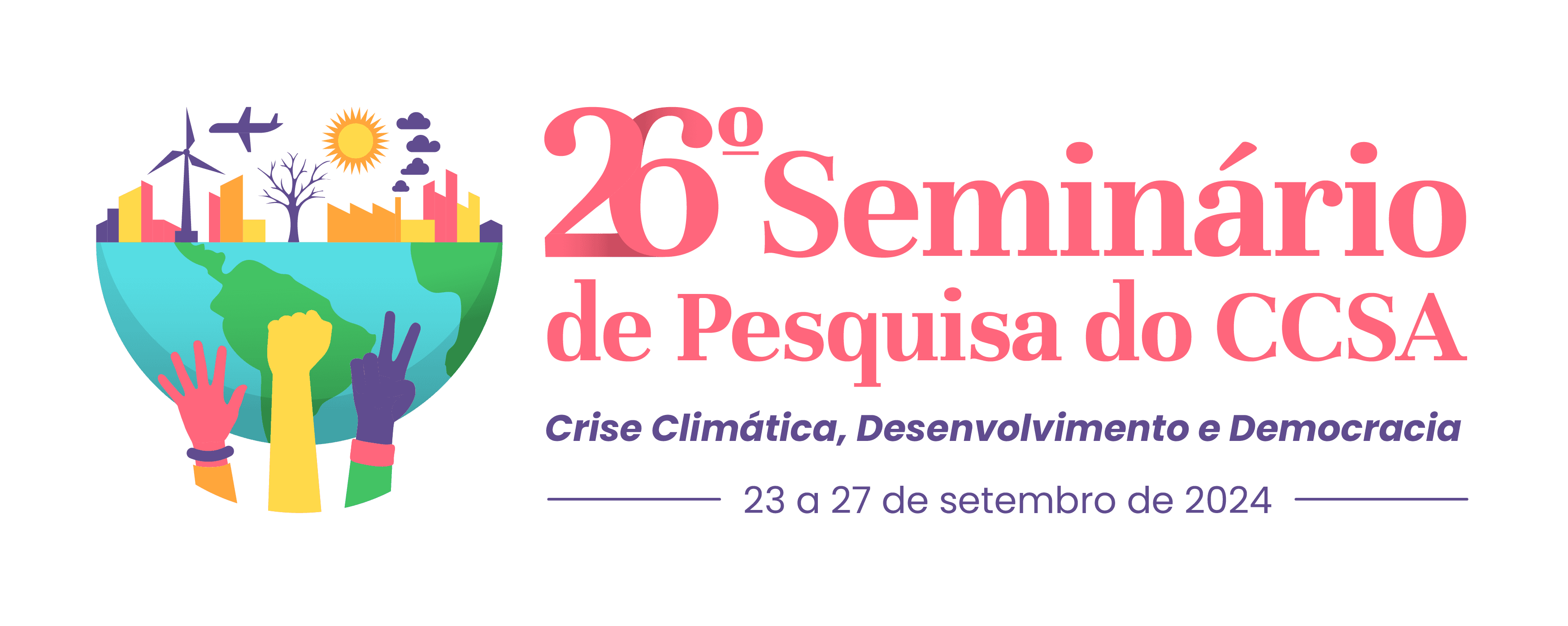 Logo 26 Seminário do CCSA